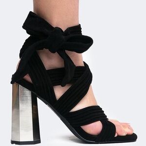 Sense Neave ankle wrap heels